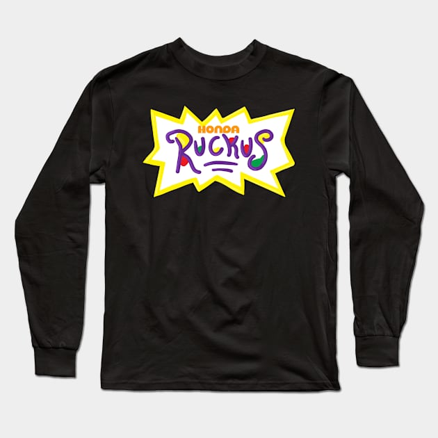 Ruckus Kids Long Sleeve T-Shirt by Sewer Vault Toys